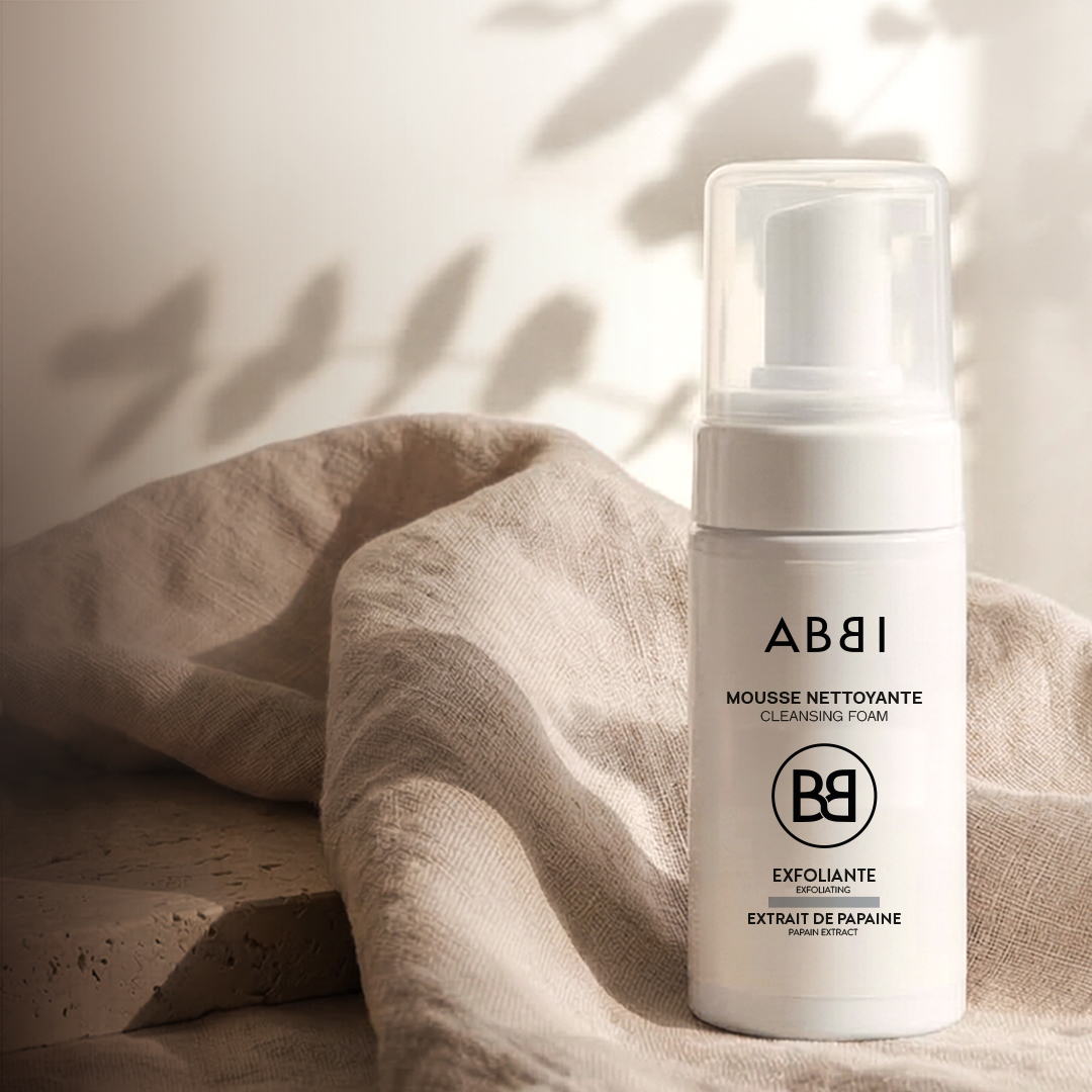 ABBI skincare product bottle